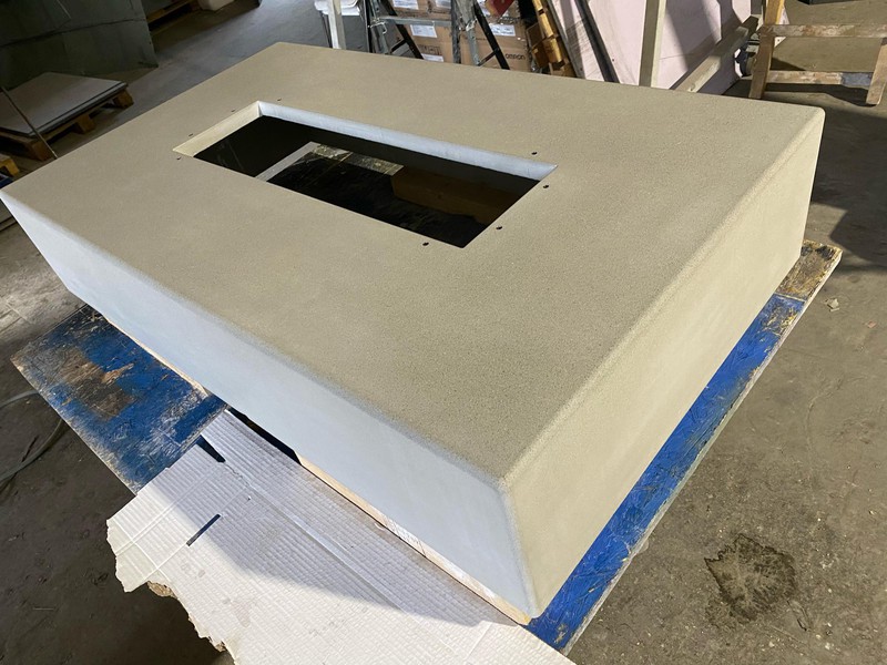 custom-concrete-outdoor-gas-fire-pit - PRODUCTION