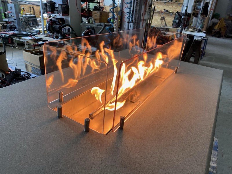 custom-concrete-outdoor-gas-fire-pit - PRODUCTION