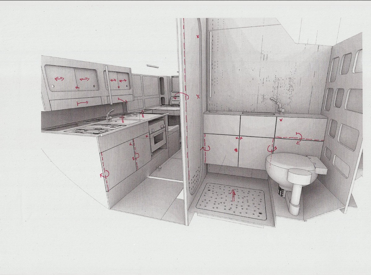 Computer simulations of refurbishment