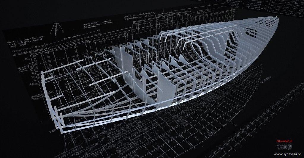 3D modeling of boat hull