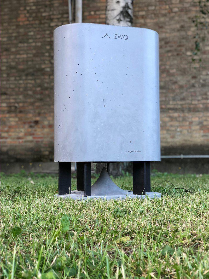 ZWQ 360 Concrete Garden Speaker
