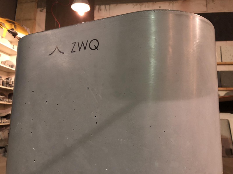 ZWQ 360 Concrete Garden Speaker Detail
