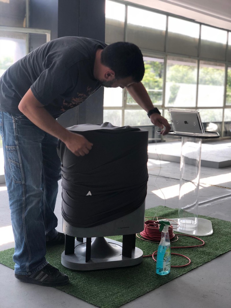 ZWQ 360 Concrete Garden Speaker - TDZG